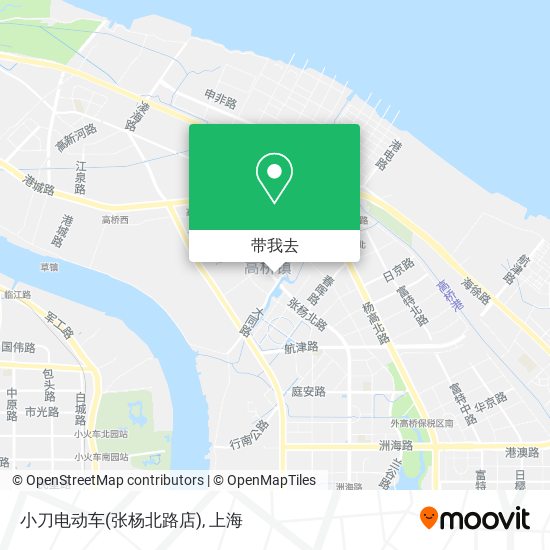 小刀电动车(张杨北路店)地图