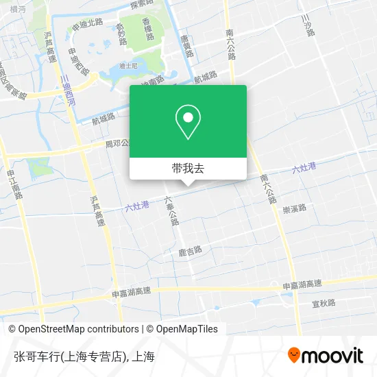 张哥车行(上海专营店)地图