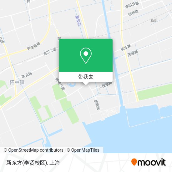 新东方(奉贤校区)地图