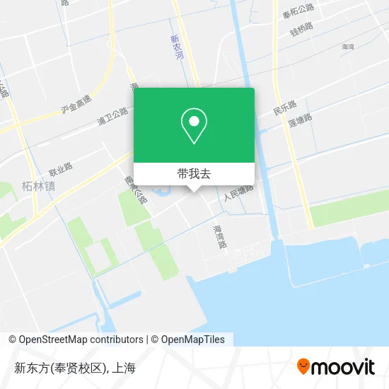 新东方(奉贤校区)地图