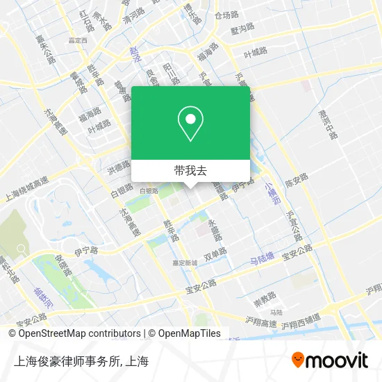上海俊豪律师事务所地图