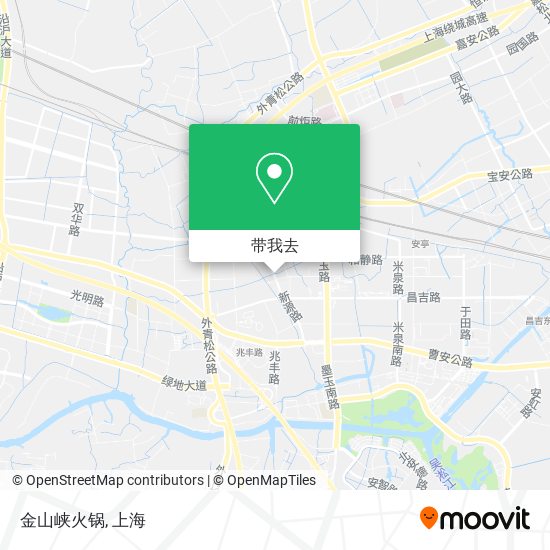 金山峡火锅地图