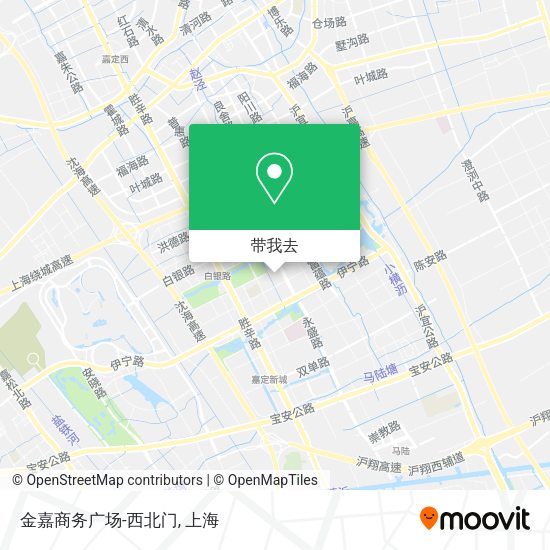 金嘉商务广场-西北门地图