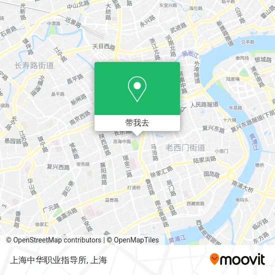 上海中华职业指导所地图