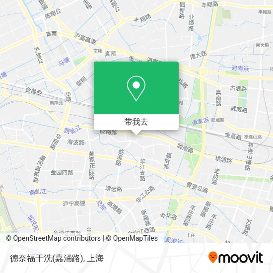 德奈福干洗(嘉涌路)地图