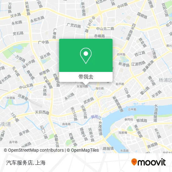 汽车服务店地图