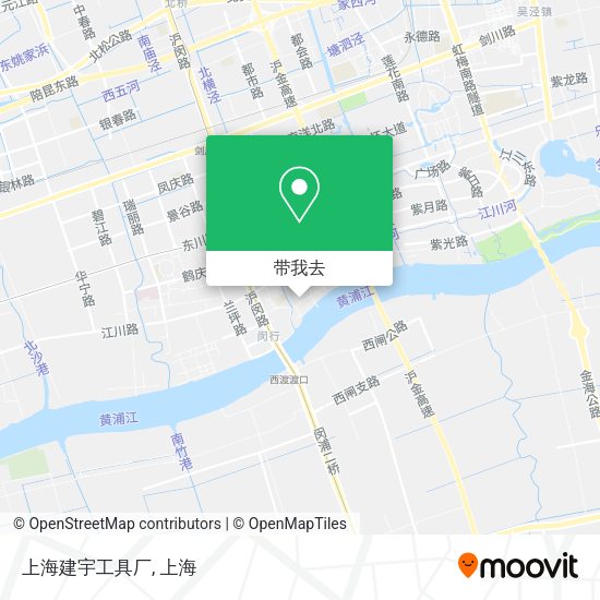 上海建宇工具厂地图