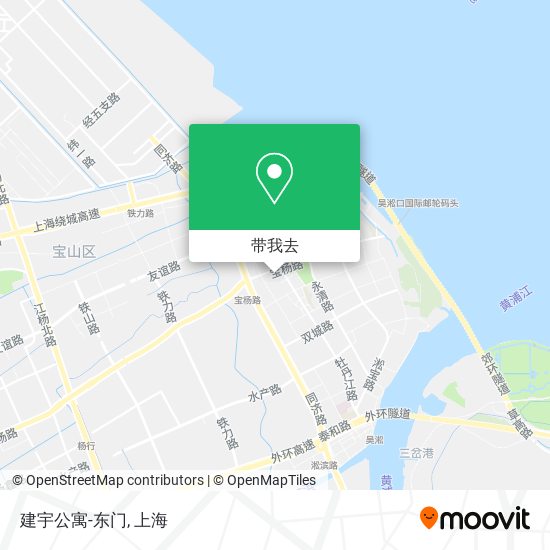 建宇公寓-东门地图