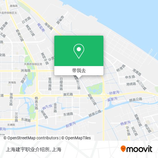 上海建宇职业介绍所地图