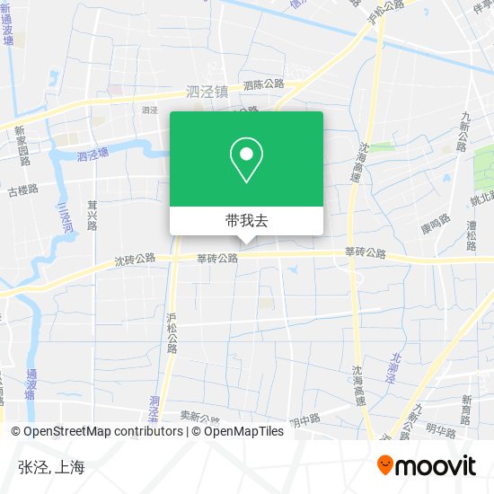 张泾地图