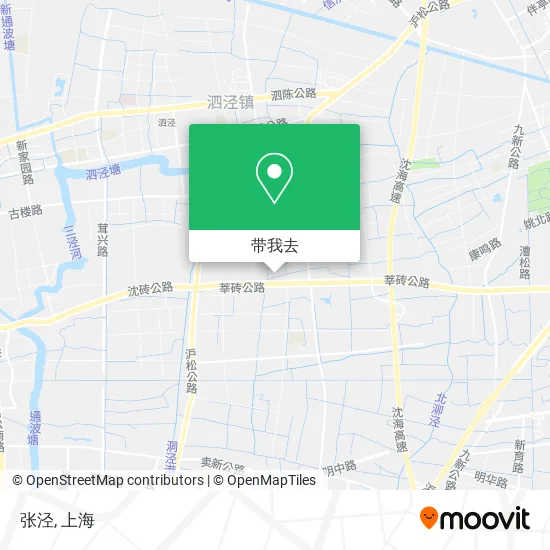张泾地图