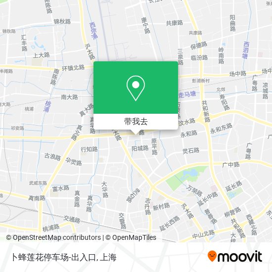 卜蜂莲花停车场-出入口地图
