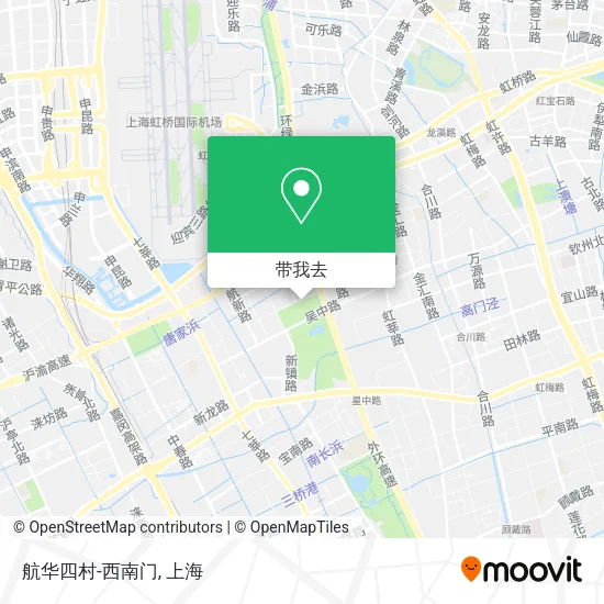 航华四村-西南门地图