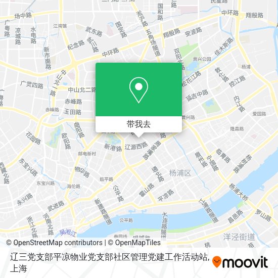 辽三党支部平凉物业党支部社区管理党建工作活动站地图