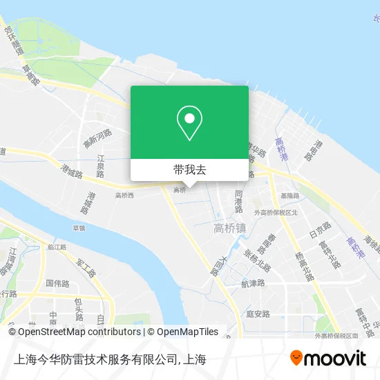 上海今华防雷技术服务有限公司地图