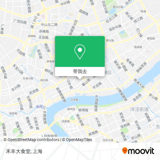 禾丰大食堂地图