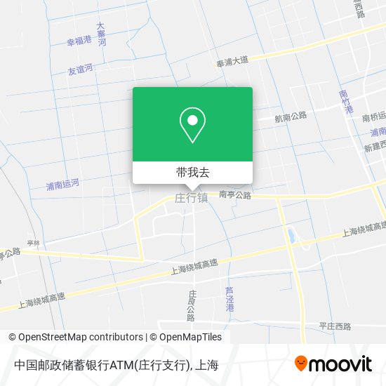 中国邮政储蓄银行ATM(庄行支行)地图