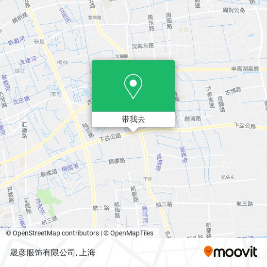 晟彦服饰有限公司地图