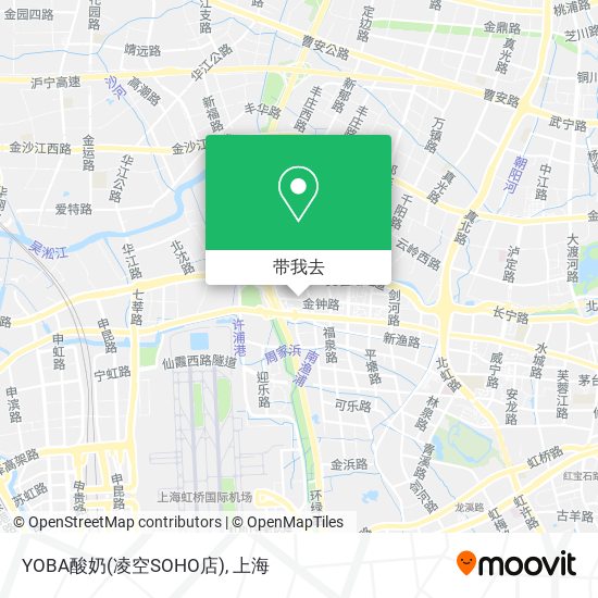 YOBA酸奶(凌空SOHO店)地图