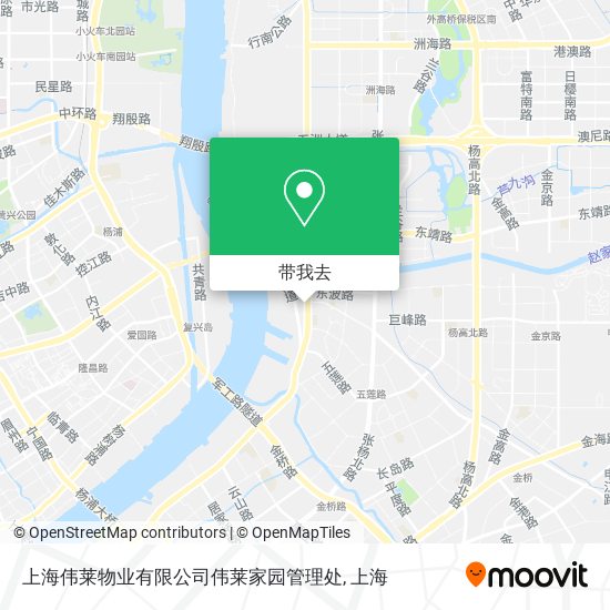 上海伟莱物业有限公司伟莱家园管理处地图