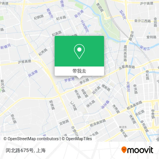 闵北路675号地图
