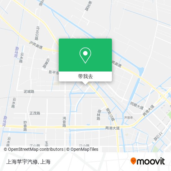 上海苹宇汽修地图
