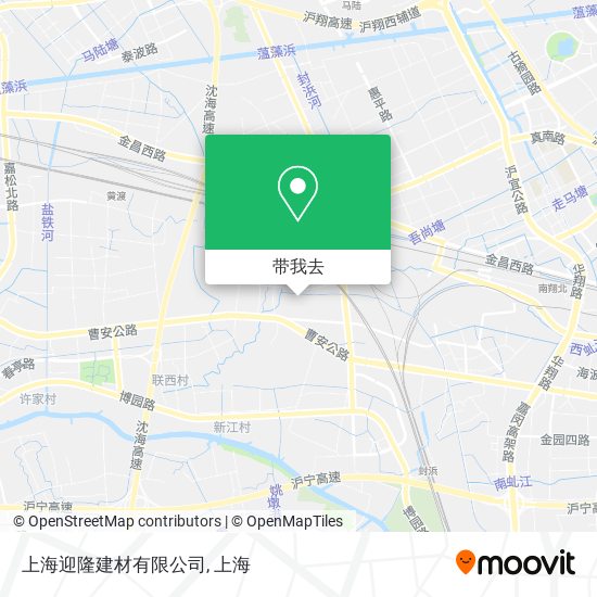 上海迎隆建材有限公司地图