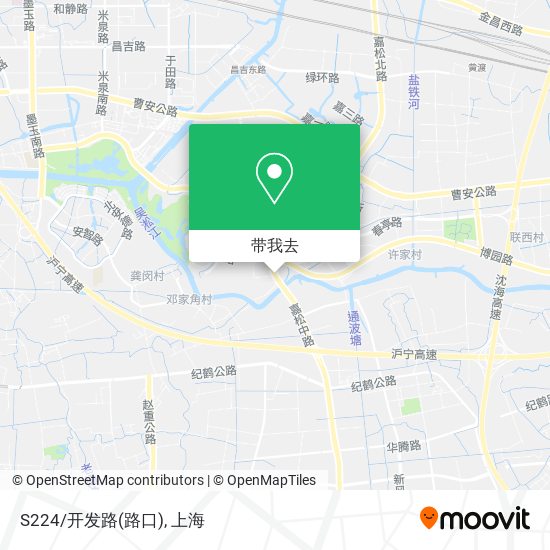 S224/开发路(路口)地图