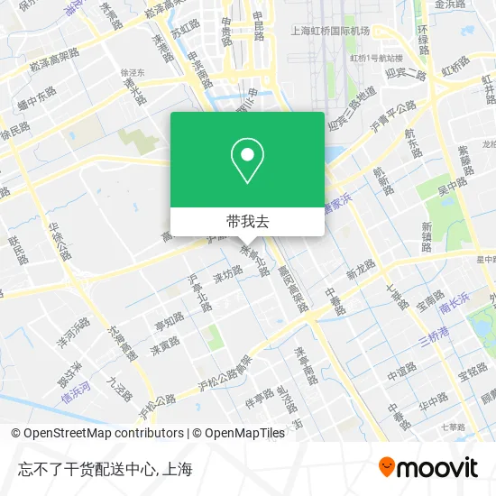 忘不了干货配送中心地图