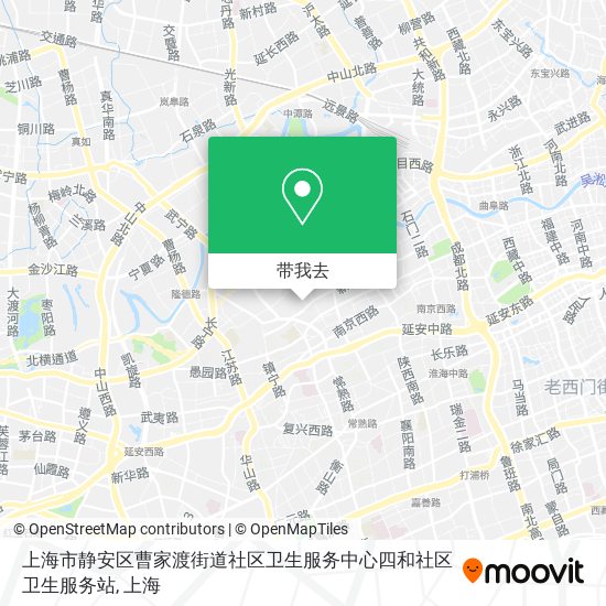 上海市静安区曹家渡街道社区卫生服务中心四和社区卫生服务站地图