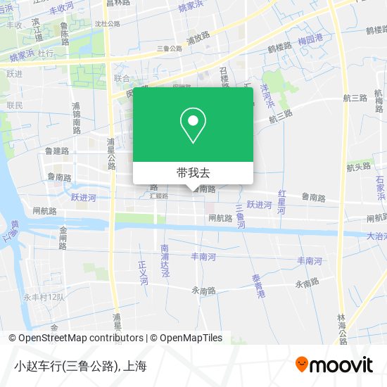 小赵车行(三鲁公路)地图