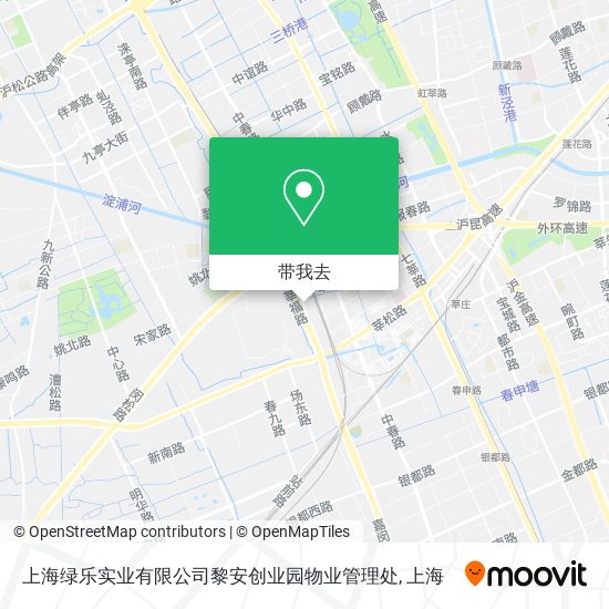 上海绿乐实业有限公司黎安创业园物业管理处地图