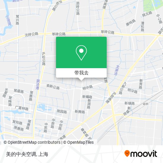 美的中央空调地图