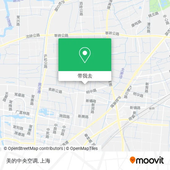 美的中央空调地图