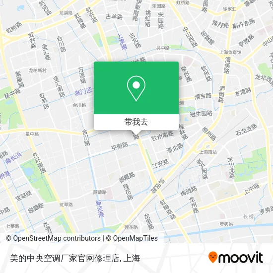 美的中央空调厂家官网修理店地图