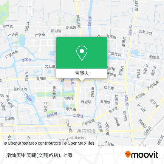 指灿美甲美睫(文翔路店)地图