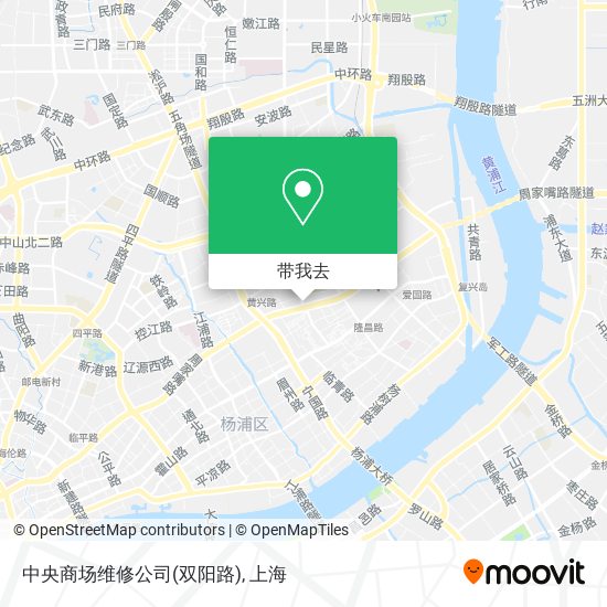 中央商场维修公司(双阳路)地图