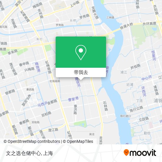 文之选仓储中心地图