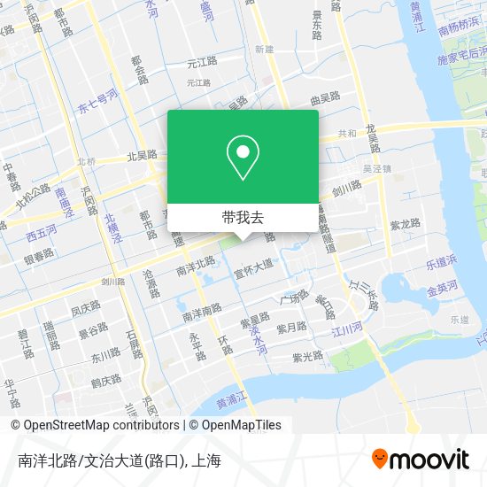 南洋北路/文治大道(路口)地图