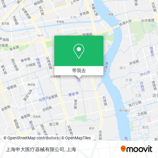 上海申大医疗器械有限公司地图