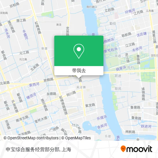 申宝综合服务经营部分部地图