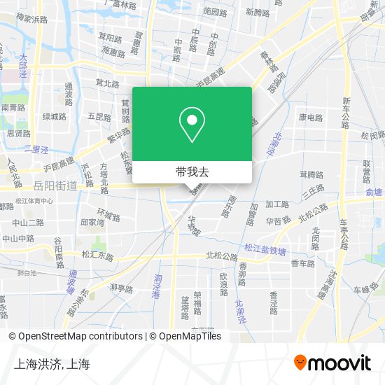上海洪济地图