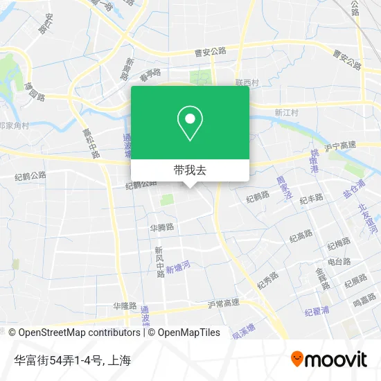 华富街54弄1-4号地图