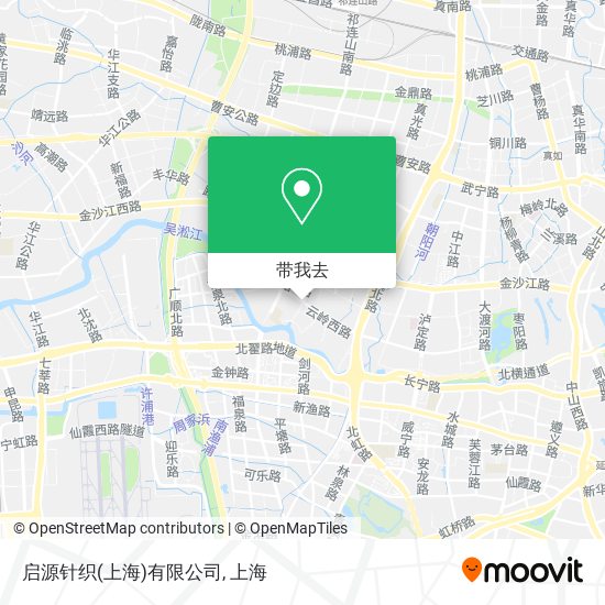 启源针织(上海)有限公司地图