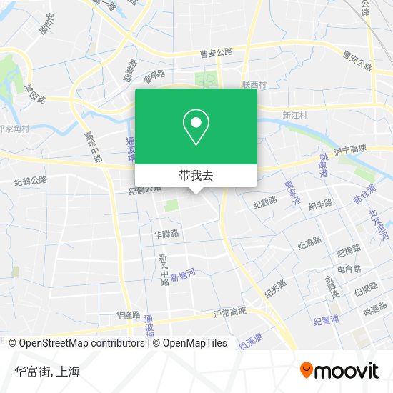 华富街地图