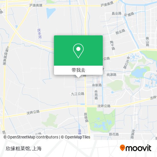 欣缘粗菜馆地图