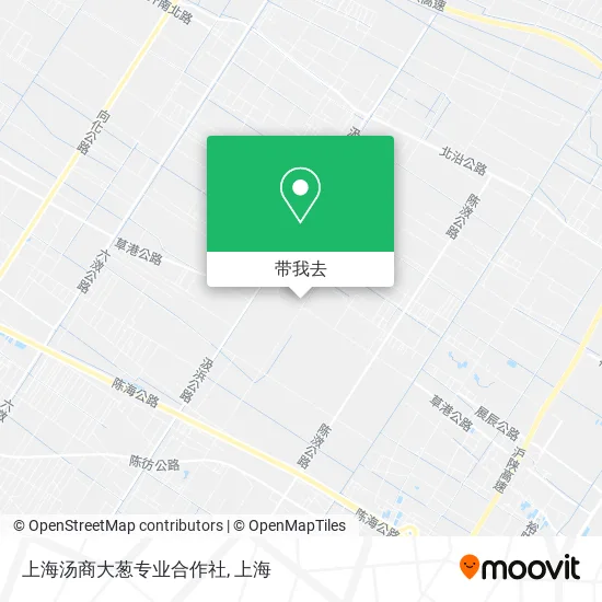 上海汤商大葱专业合作社地图