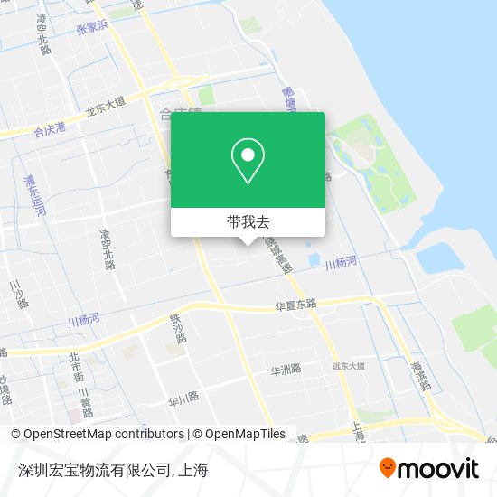深圳宏宝物流有限公司地图