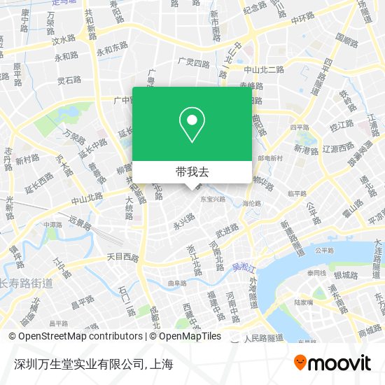 深圳万生堂实业有限公司地图