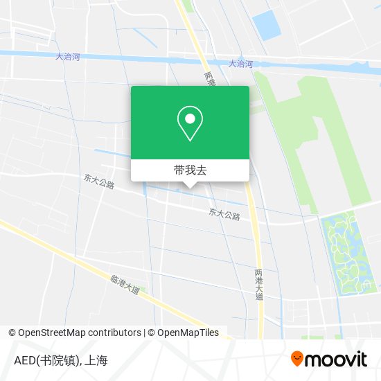 AED(书院镇)地图